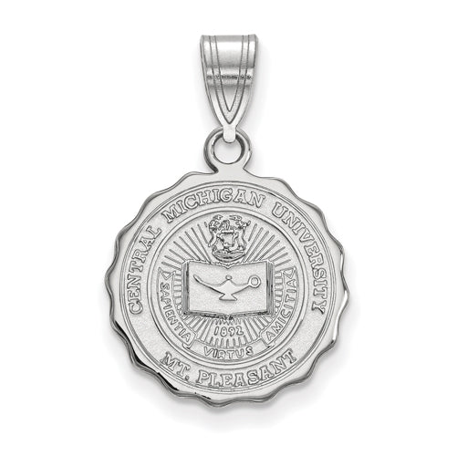 SS Central Michigan University Medium Crest Pendant