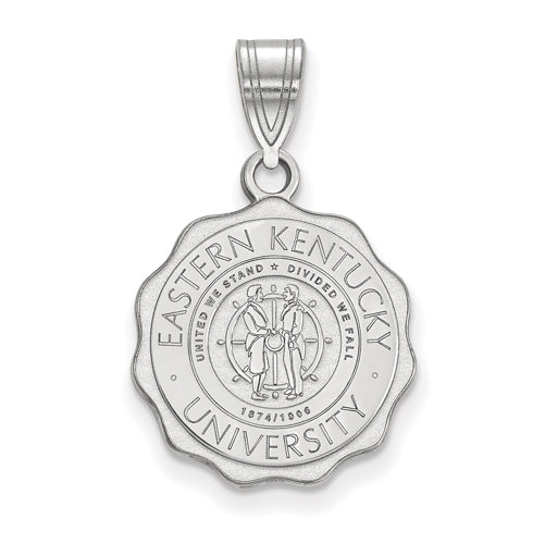 SS Eastern Kentucky University Medium Crest Pendant