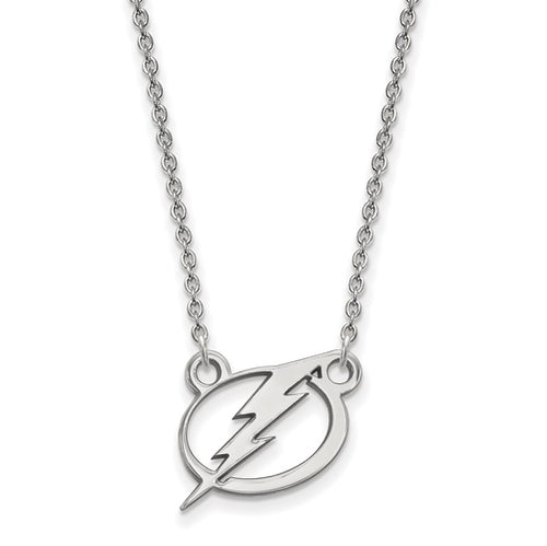 SS NHL Tampa Bay Lightning Small Pendant w/Necklace