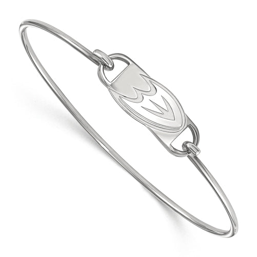 SS NHL Anaheim Ducks Small Center Wire Bangle-7