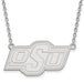 14kw Oklahoma State University Large Pendant w/Necklace