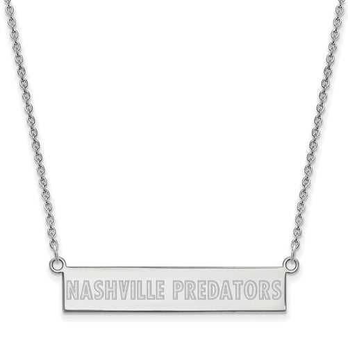 SS Nashville Predators Small Bar Necklace