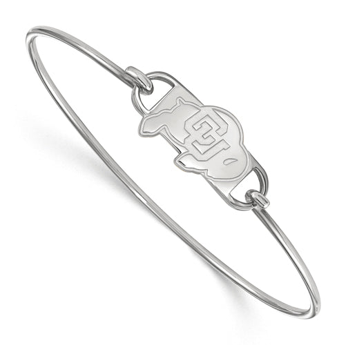 SS University of Colorado Small Ctr Wire Bangle