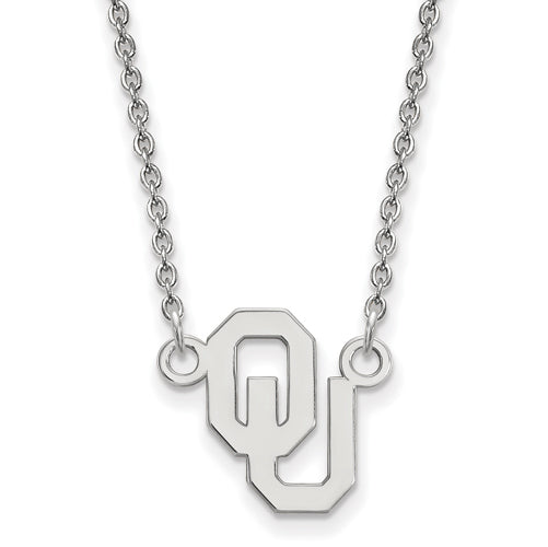 SS Oklahoma Small Pendant w/Necklace