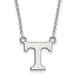 10kw University of Tennessee Small Volunteers Pendant w/Necklace