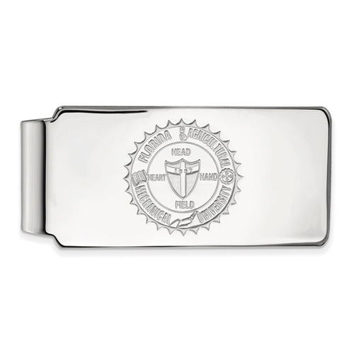 14kw Florida A&M University Money Clip Crest