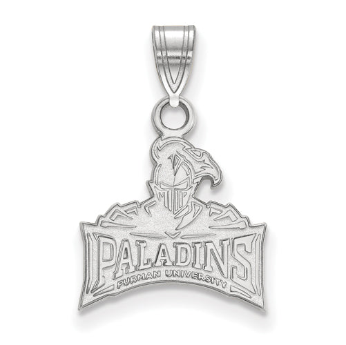 14kw Paladins Logo Furman University Small Pendant