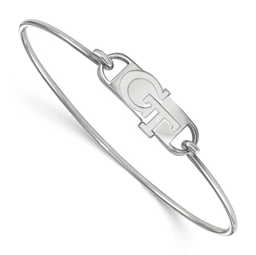 SS Georgia Institute of Technology Small Ctr Wire Bangle