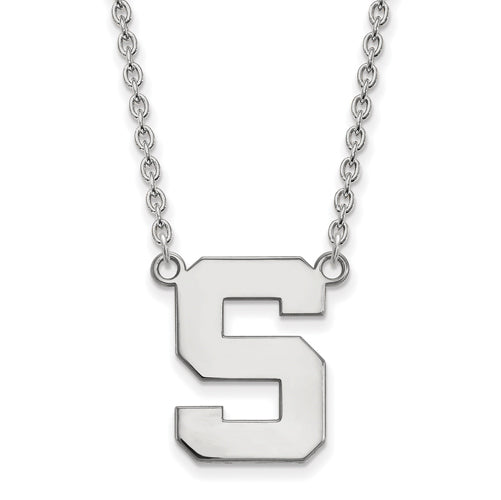 SS Michigan State University Large Pendant w/Necklace