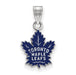 SS NHL Toronto Maple Leafs Small Enamel Pendant