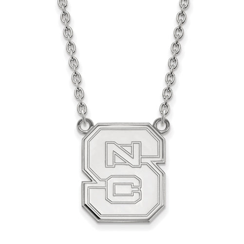 10kw North Carolina State University Large Pendant w/Necklace