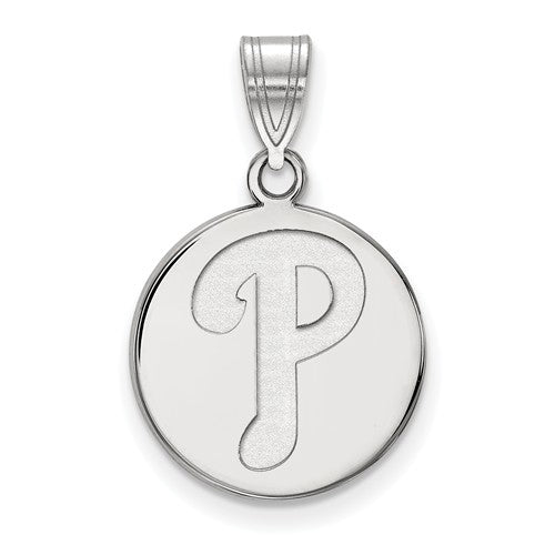 SS MLB  Philadelphia Phillies Medium Disc Pendant