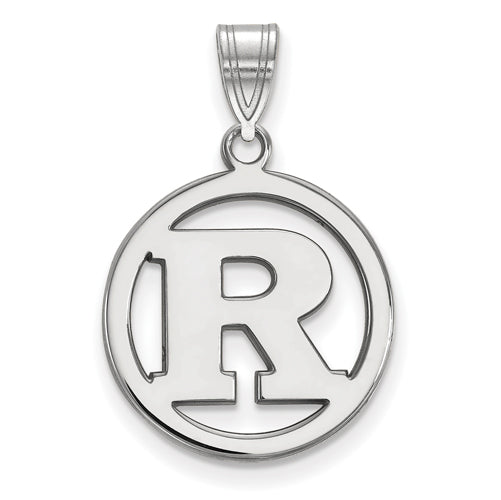 SS Rutgers Med Pendant in Circle