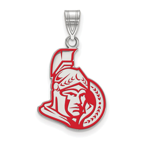 SS NHL Ottawa Senators Large Enamel Pendant