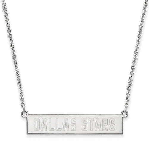 SS Dallas Stars Small Bar Necklace