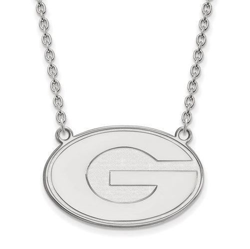 14kw University of Georgia Large Pendant w/Necklace
