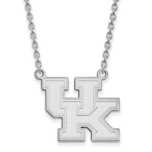 14kw University of Kentucky Large UK Pendant w/Necklace