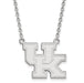 14kw University of Kentucky Large UK Pendant w/Necklace