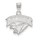 Sterling Silver US Air Force Academy Small FALCONS Pendant