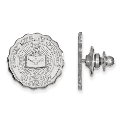 SS Central Michigan University Crest Lapel Pin