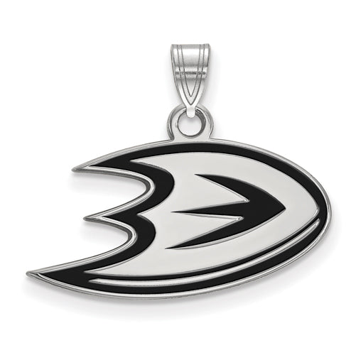SS NHL Anaheim Ducks Small Enamel Pendant