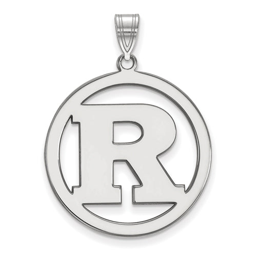 SS Rutgers XL Pendant in Circle