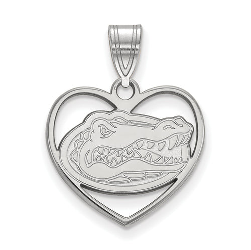 SS University of Florida Pendant in Heart