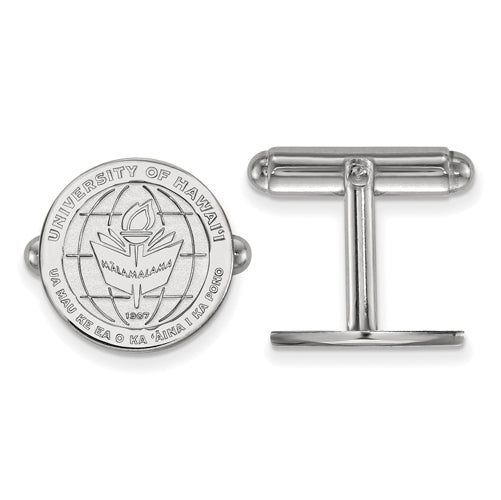 SS The University of Hawaii Crest Cuff Links