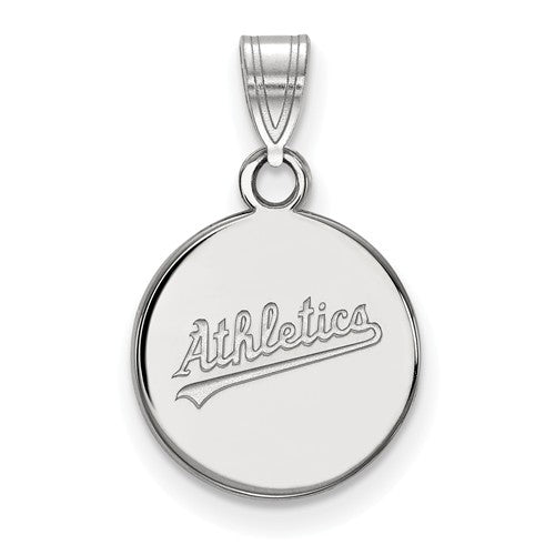 SS MLB  Oakland Athletics Small Disc Pendant