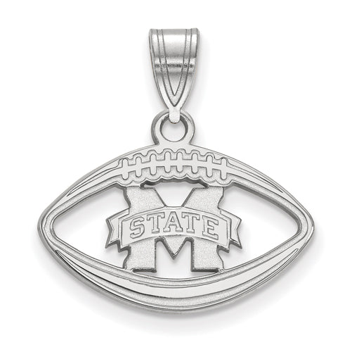 SS Mississippi State University Pendant in Football