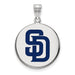 SS MLB  San Diego Padres Large Enamel Disc Pendant