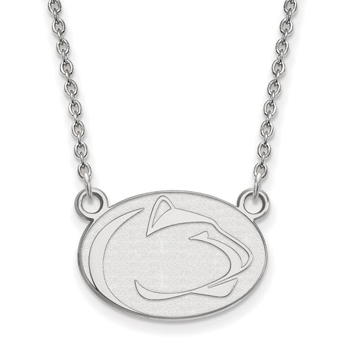 14kw Penn State University Small Nittany Lion Pendant w/Necklace