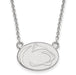 14kw Penn State University Small Nittany Lion Pendant w/Necklace