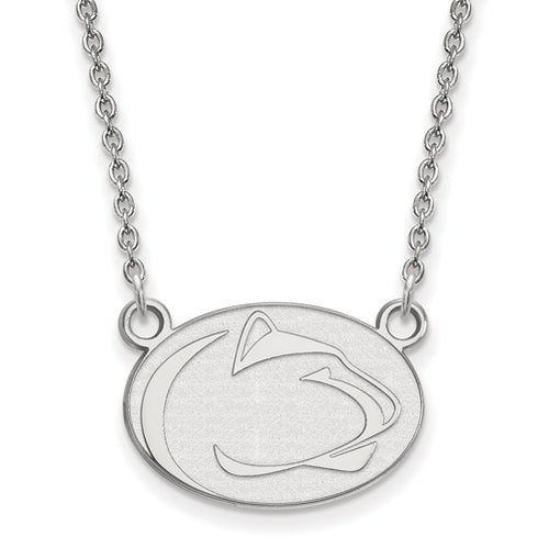 SS Penn State University Small Nittany Lion Pendant w/Necklace