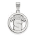 SS Syracuse University Med Pendant in Circle