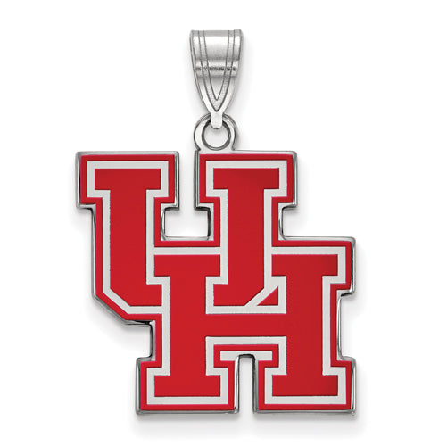 SS University of Houston Large Enamel Logo Pendant