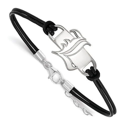 SS University of Louisville Small Center Leather Bracelet