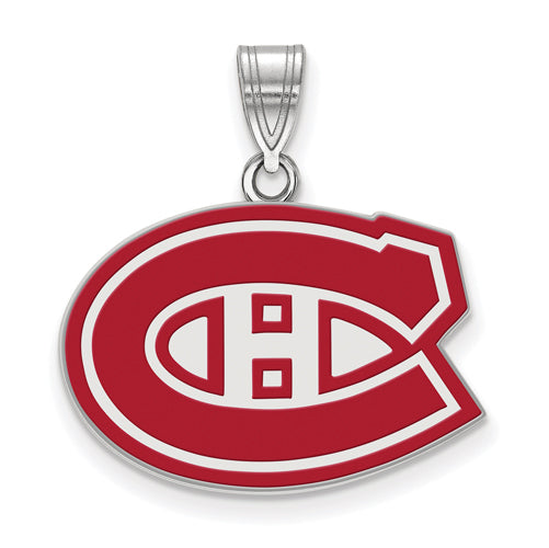 SS NHL Montreal Canadiens Medium Enamel Pendant