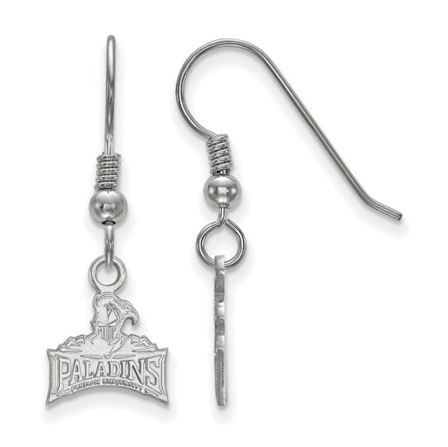 SS Paladins Logo Furman University XS Dangle Earrings
