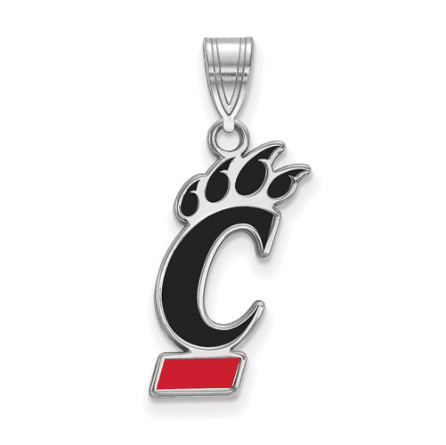 SS University of Cincinnati Large Enamel Pendant