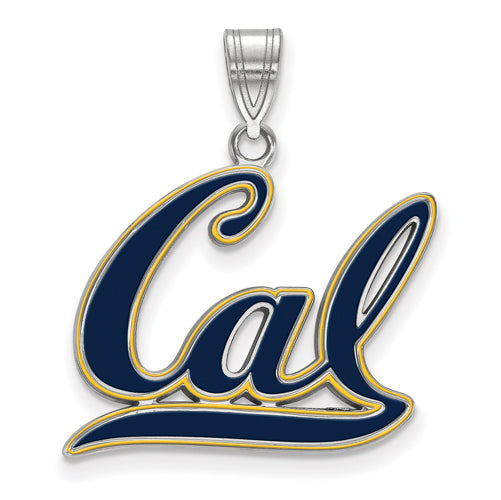 SS Univ of California Berkeley Large Enamel Pendant