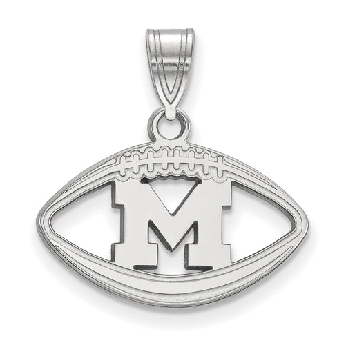SS University of Michigan Pendant in Football