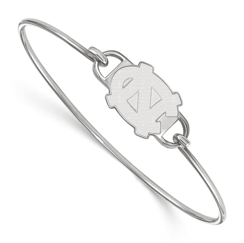 SS University of North Carolina Small Ctr Wire Bangle