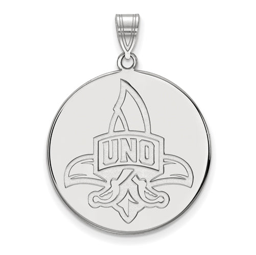 14kw University of New Orleans XL Disc Logo with UNO Pendant