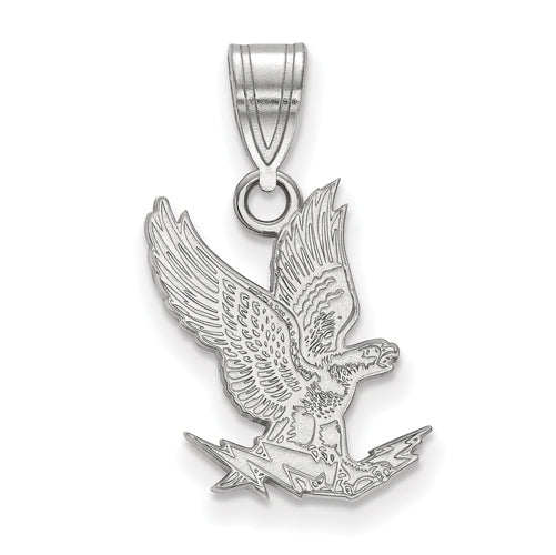 Sterling Silver US Air Force Academy Medium Falcon Pendant