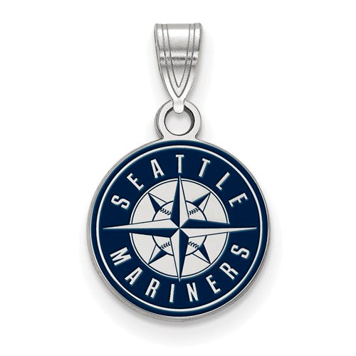 SS  Seattle Mariners Small Enamel Pendant