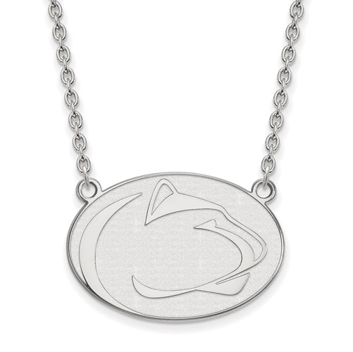 14kw Penn State University Large Nittany Lion Pendant w/Necklace