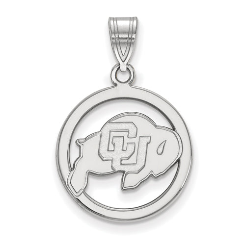 SS University of Colorado Medium Pendant in Circle