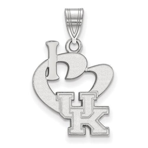 SS University of Kentucky Large I Love Logo Pendant