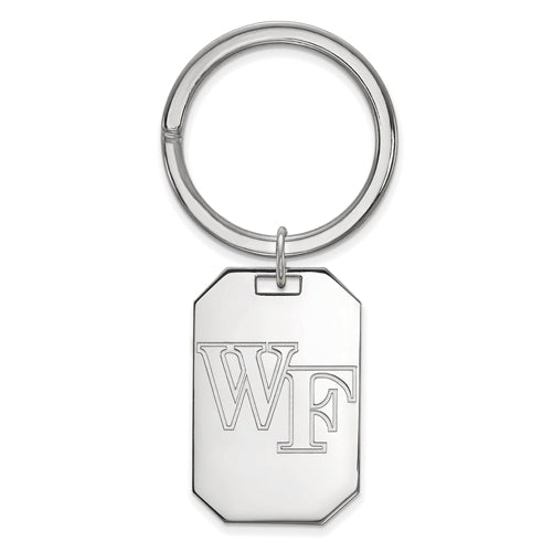 SS Wake Forest University WF Key Chain